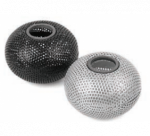 Dėžutė sąvaržėlėms Forpus, magnetinė juoda, perforuoto metalo