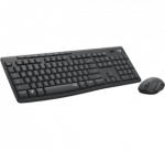 Logitech MK295 Silent Wireless Combo Belaidė klaviatūra, US Int, Graphite