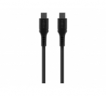 Fixed | Liquid Silicone Cable USB-C/USB-C, 2m, 60W | FIXDLS-CC2-BK