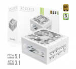 Gamemax PSU | GZ 750G WH | 750 W | Gold | Full Modular | White