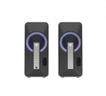 Genesis | Computer Speaker | Helium 100BT RGB | Bluetooth | Silver/Black | Gaming Speakers | Wireless connection