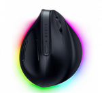 Razer Pro Click V2 Vertical Ergonomic Belaidė pelė RF Wireless+Bluetooth+USB-C, 30000 DPI, Juoda
