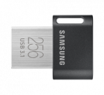 Samsung | FIT Plus | MUF-256AB/APC | 256 GB | USB 3.1 | Black/Silver
