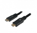 Logilink CHA0025 HDMI Cable, Active, M/M, 25m, black | Logilink | CHA0025 HDMI Cable, Active, M/M | HDMI to HDMI | 25 m
