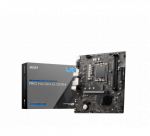 MSI | PRO H610M-G DDR4 | Processor family Intel | Processor socket  LGA1700 | DDR4 DIMM | Memory slots 2 | Supported hard disk drive interfaces SATA, M.2 | Number of SATA connectors 4 | Chipset Intel H610 | M-ATX