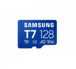 Samsung MicroSD card | T7 | 128 GB | microSDXC | Flash memory class U3, V30, A2