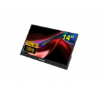 Verbatim 49590 Ne&scaron;iojamas monitorius LIGHT 14'' IPS FHD 1920x1080 6ms 250cd/m2 60Hz, Juoda