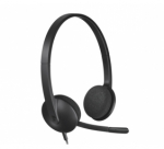 Logitech H340 USB Laidinės ausinės USB-A, Juoda