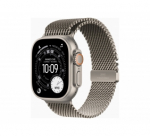 Apple Watch Ultra 3&nbsp;GPS + Cellular&nbsp;49mm&nbsp;Natural Titanium Case with Natural Titanium Milanese Loop - Medium | Apple
