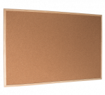 Kam&scaron;tinė skelbimų lenta mediniu rėmu Esselte 120 x 90 cm