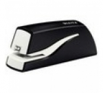 Segiklis Leitz 5566,juodas, iki 10 lapų, elektrinis, sąsagėlės nr.10