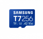 Samsung MicroSD card | T7 | 256 GB | microSDXC | Flash memory class U3, V30, A2