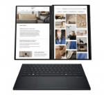 Asus | Zenbook Duo UX8406CA-QL287W | Inkwell Gray | 14 " | OLED | Touchscreen | FHD | 1920 x 1200 pixels | Intel Core Ultra 7 | 255H | 16 GB | LPDDR5X | Solid-state drive capacity 1000 GB | Intel Arc Graphics | Windows 11 Home | 802.11be | Bluetooth  ...