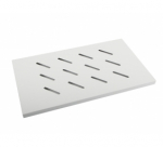 Lanberg 19" fixed shelf 1U/486x270mm, max load capacity up to 120kg | AK-1001-S | Grey