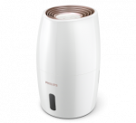 Philips | HU2716/10 | Humidifier | 17 W | Water tank capacity 2 L | Suitable for rooms up to 32 m&sup2; | NanoCloud evaporation | Humidification capacity 200 ml/hr | White