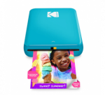 Kodak STEP Momentinis mobilus nuotraukų spausdintuvas spalvotas ZINK 2x3'' 1 ppm, Bluetooth, Mėlyna
