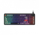 MSI FORGE GK110 US | Gaming keyboard | Wired | US | Membrane | Black
