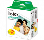 Fujifilm | Instax Square Glossy Instant film (2x10pl) | 86 x 72 mm | Image dimensions: 62 &times; 62 mm | Quantity 20