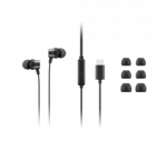 Lenovo | USB-C Wired In-Ear Headphones (with inline control) | 4XD1J77351