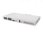 MikroTik | Cloud Router Switch with RouterOS L5, racmount case | CRS418-8P-8G-2S+RM