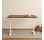 Reguliuojamo auk&scaron;čio stalas Up Up Bjorn Baltas, Stalvir&scaron;is L Tamsaus rie&scaron;uto spalvos