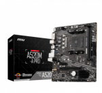 MSI | A520M-A PRO | Processor family AMD | Processor socket AM4 | DDR4 | Memory slots 2 | Chipset AMD A | Micro ATX
