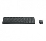 Logitech MK235 Combo Belaidė klaviatūra + pelė, US, Pilka