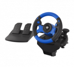 Genesis | Driving Wheel | Seaborg 350 | Blue/Black | Game racing wheel