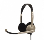 Koss | Headphones | CS100 | Wired | On-Ear | Microphone | Black/Gold