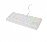Genesis THOR 230 | Mechanical Gaming Keyboard | Wired | US | White | USB Type-A | Outemu Brown