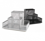 Pie&scaron;tukinė Forpus, juoda, tu&scaron;čia, 4 skyrių, perforuoto metalo