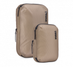 Thule | Compression Cube Set, Small/Medium | Packing Cube | Gentle Beige