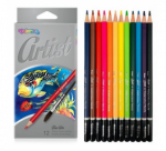 Spalvoti  akvareliniai pie&scaron;tukai Colorino Artist 12 spalvų ir teptukas