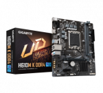 Gigabyte | H610M K DDR4 1.0 M/B | Processor family Intel | Processor socket  LGA1700 | DDR4 DIMM | Memory slots 2 | Supported hard disk drive interfaces  SATA, M.2 | Number of SATA connectors 2 | Chipset Intel H610 Express | Micro ATX