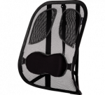 Fellowes | Professional back support with mesh Professional Series | Graphite | Depth 195 mm | Height 370 mm | Mesh textile | Width 304 mm