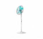 Cecotec EnergySilence 530 Power Connected | Stand Fan | White | Diameter 40 cm | Number of speeds 3 | Oscillation | 50 W | Remote control