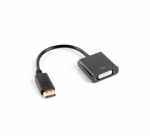 Lanberg Adapter Dual Link DisplayPort 1.2 to DVI-I | AD-0007-BK