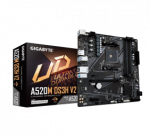 Gigabyte | A520M DS3H V2 | Processor family AMD | Processor socket AM4 | DDR4 DIMM | Memory slots 2 | Number of SATA connectors 4 | Chipset AMD A520 | Micro ATX