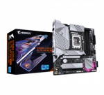 Gigabyte B760M AORUS ELITE WIFI6E GEN5 | Processor family Intel | Processor socket LGA1700 | DDR5 | Supported hard disk drive interfaces M.2, SATA | Number of SATA connectors 4