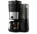 Philips | All-in-1 Brew Coffee Machine | HD7900/50 | Ground | Black/Stainless Steel