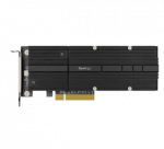 Synology | M2D20 | Dual-slot M.2 NCMe PCIe SSD adapter card for cashe acceleration GT/s | PCIe 3.0 x8