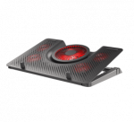 GENESIS Laptop cooling pad, OXID 550 15.6-17.3 5 FANS, LED LIGHT, 1 USB | Genesis | Laptop cooling pad, OXID 550 | Black | 400 x 280 x 55 mm | 2 year(s)