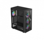 Genesis Gaming PC Case | Diaxid 605 ARGB | Black | Midi Tower | Power supply included No