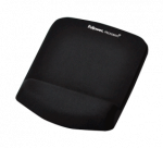 Fellowes | Mouse pad with wrist support PlushTouch | Mouse pad with wrist pillow | 238 x 184 x 25.4 mm | Black