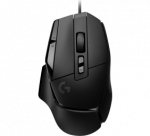 Logitech G G502 X Laidinė žaidimų pelė + G240 Žaidimų pelės kilimėlis, Juoda