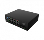 Lanberg Switch PoE 4xBT 4xAT 4xSFP Din Unmanagment Gigabit Ethernet | ILGE-8P-2S-120 | Unmanaged | Din rail