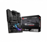 MSI | MPG B550 GAMING PLUS | Processor family AMD | Processor socket AM4 | DDR4 | Memory slots 4 | Chipset AMD B | ATX