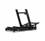 Next Level Racing Aluminium Simulator Cockpit, Wheel Plate Edition | GTElite Lite | Black
