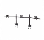EDBAK SV11 desk mount for three 19 &ldquo;-27&rdquo; monitors, curved | EDBAK
