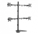 Logilink BP0046 Quad Monitor Desk Stand 13"-32'' | Logilink | Desk Mount | BP0046 | 13-32 " | Maximum weight (capacity) Carrying capacity of each arm: Max. 8 kg  kg | Black